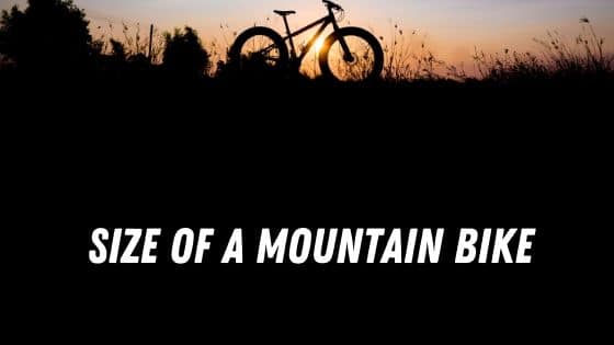 size of a mountain bike